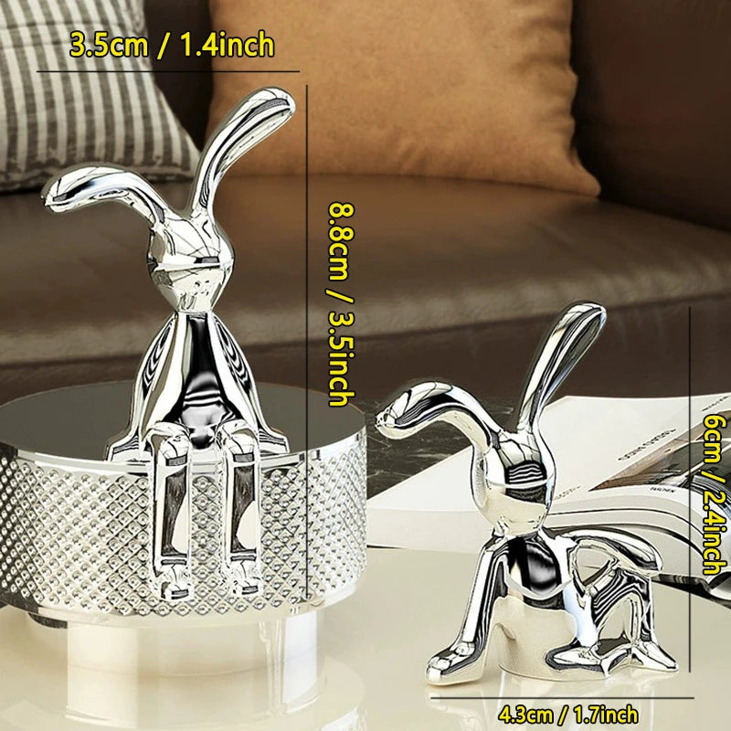 Kanin Hahmo Miniatyyri Auton Sisustukseen 2
