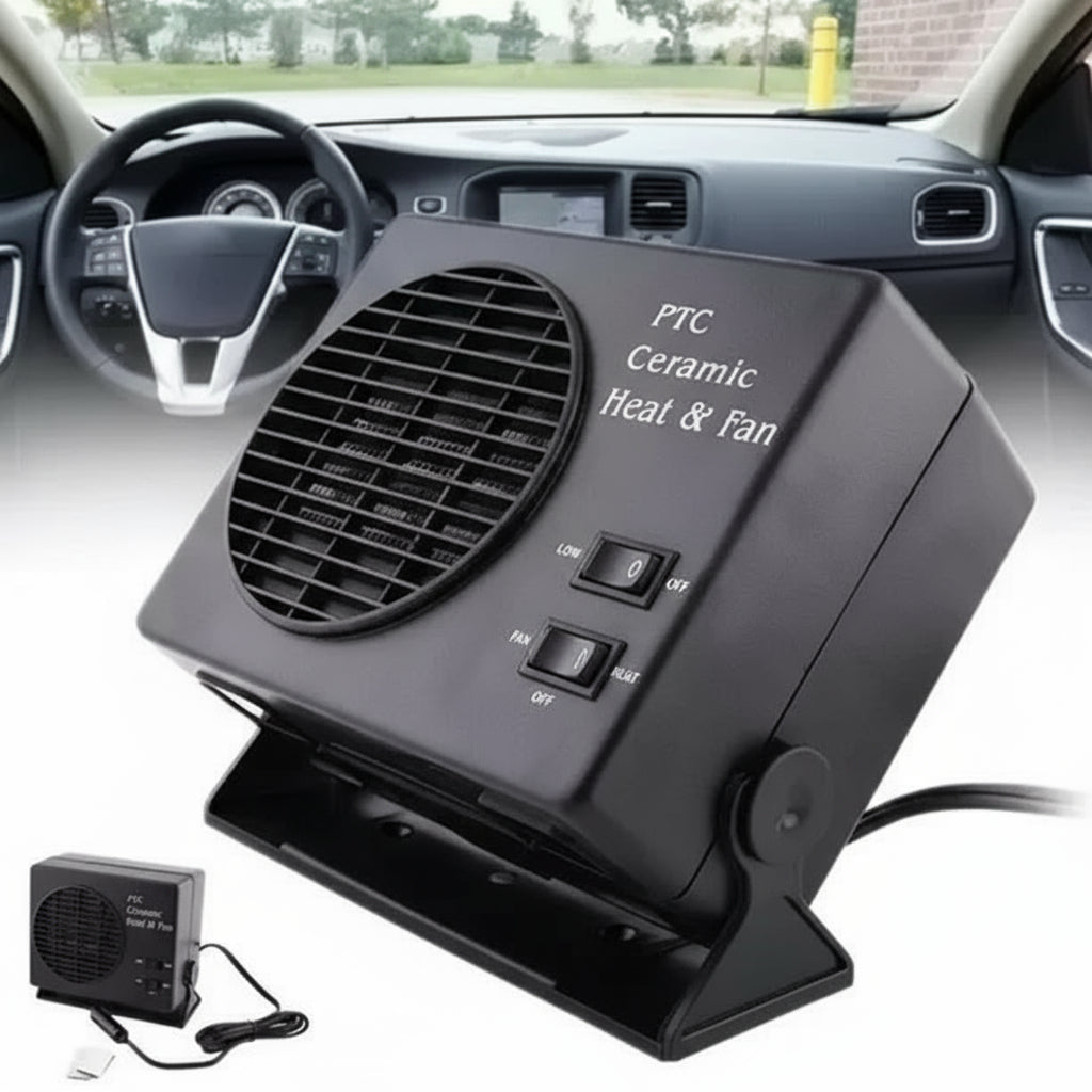 Kannettava 12V Autonlämmittimen Tuuletin 4