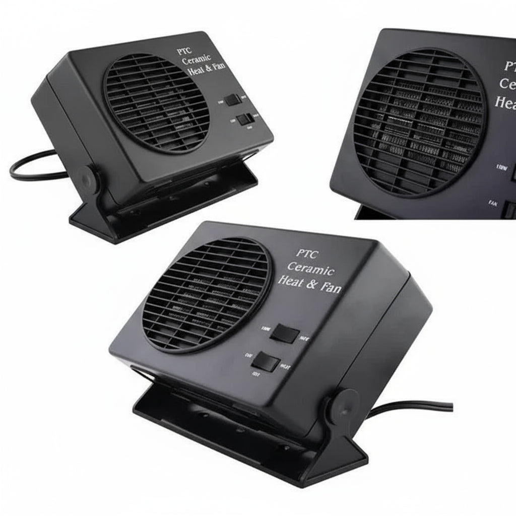 Kannettava 12V Autonlämmittimen Tuuletin 6