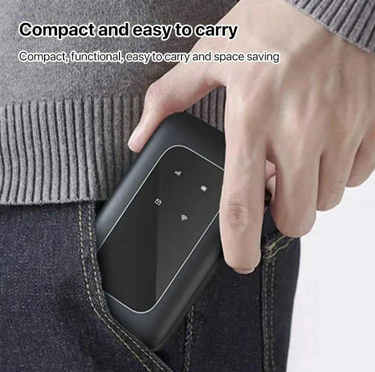 Kannettava 5G WiFi Reititin Kompakti - Nopea Internet Matkustamiseen ja Ulkoiluun 1