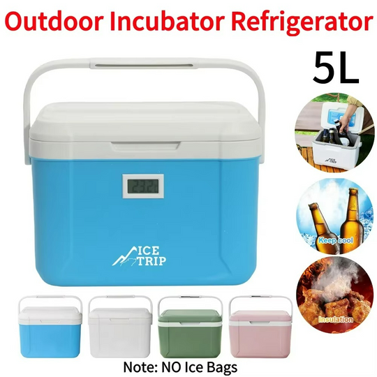 Kannettava 5L Minikompressoripakastin Retkeilyyn 7