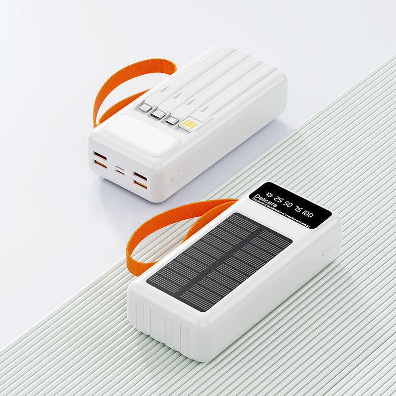 Kannettava Aurinkovoimalla Toimiva Virtapankki Monipuolisilla USB-Portilla 2
