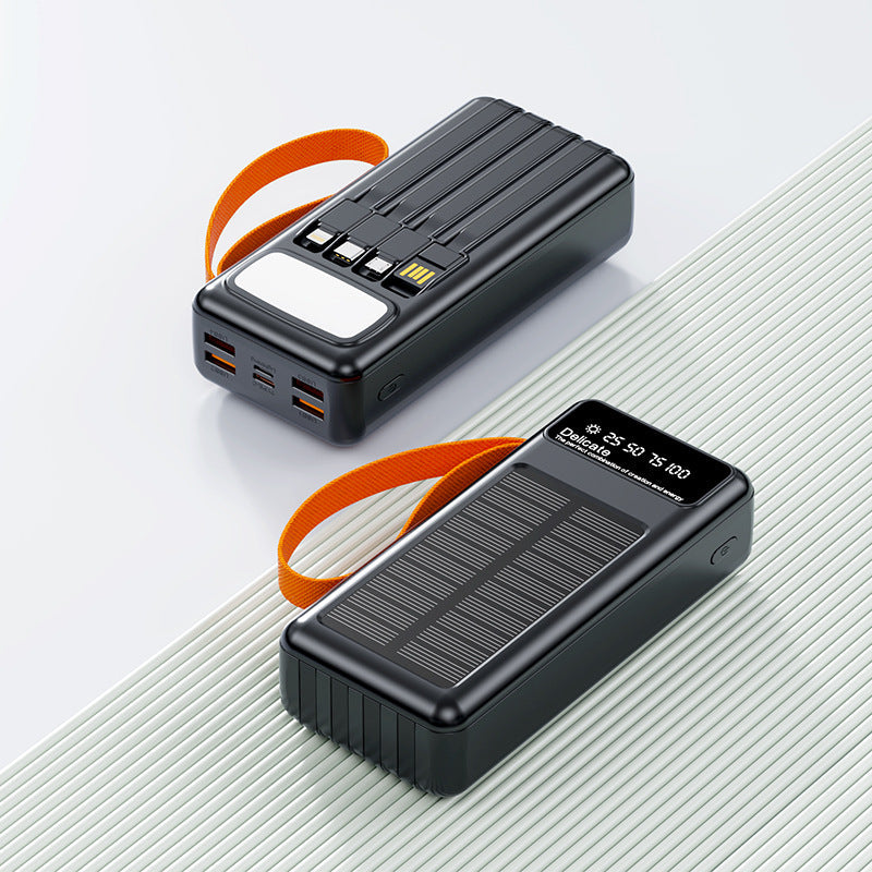 Kannettava Aurinkovoimalla Toimiva Virtapankki Monipuolisilla USB-Portilla 3