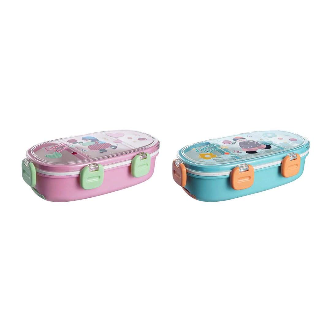 Kannettava Bento-eväsrasia Hauska-teemainen 7