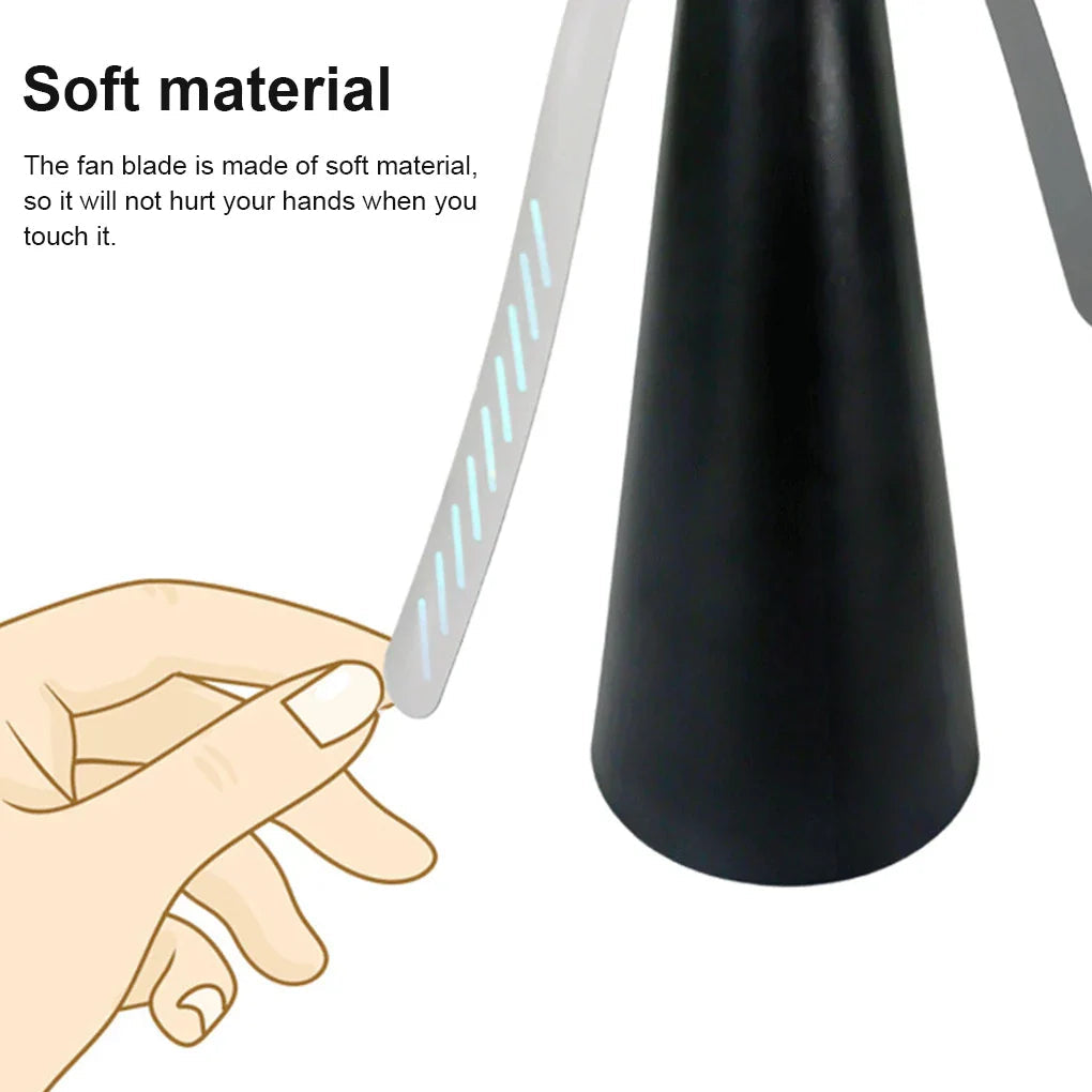 Kannettava Hyönteisten Torjuntatuuletin Ulkokäyttöön Langaton ja Hiljainen 4