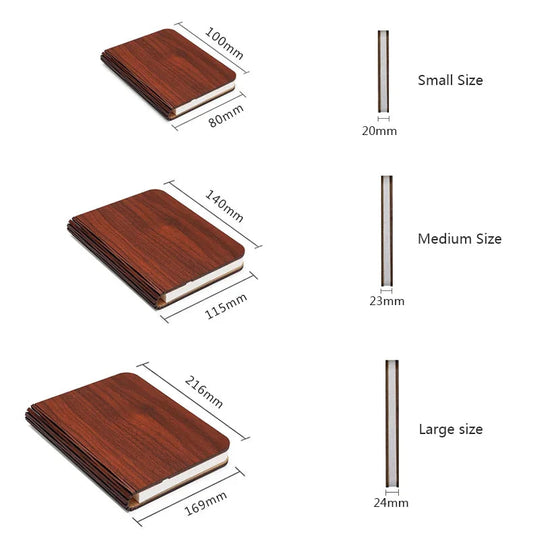 Kannettava LED-pöytälamppu Taitettava Kirjalamppu Tyylikäs Design 6