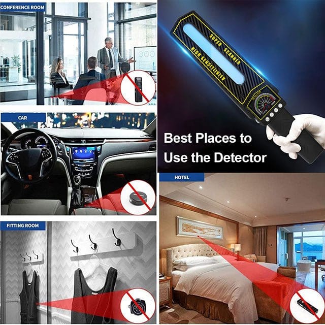 Kannettava RF Bug Detector Scanner 2