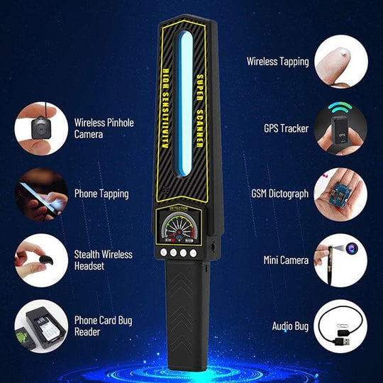 Kannettava RF Bug Detector Scanner 3