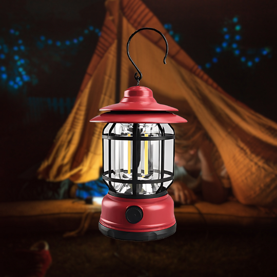 Kannettava Retro-tyylinen Lamppu Sisä- ja Ulkokäyttöön 3