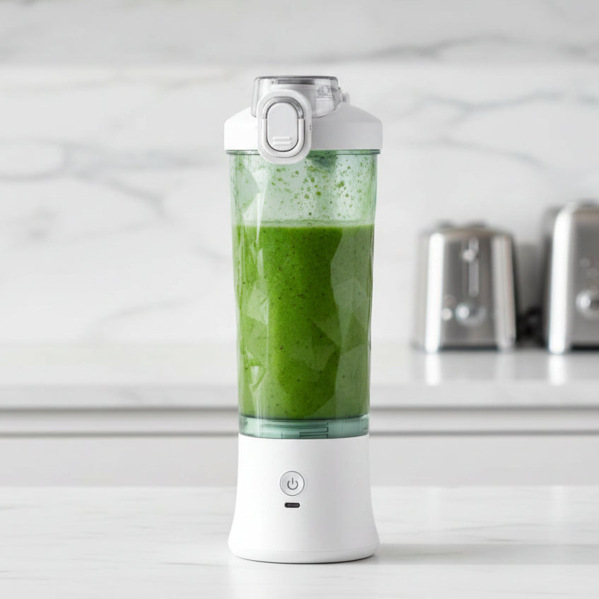 Kannettava Smoothiesekoitin Tehokkaalla Moottorilla Kompakti 0