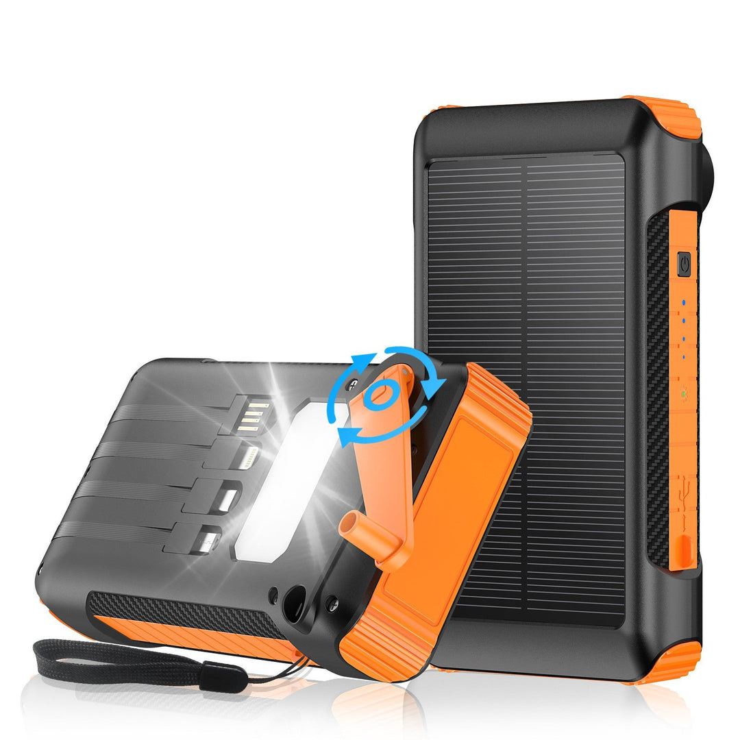Kannettava Solar Powerbank Pikalatauksella 1