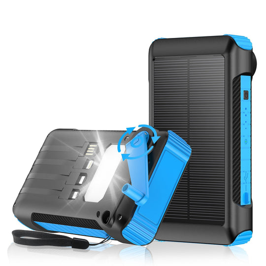 Kannettava Solar Powerbank Pikalatauksella 2