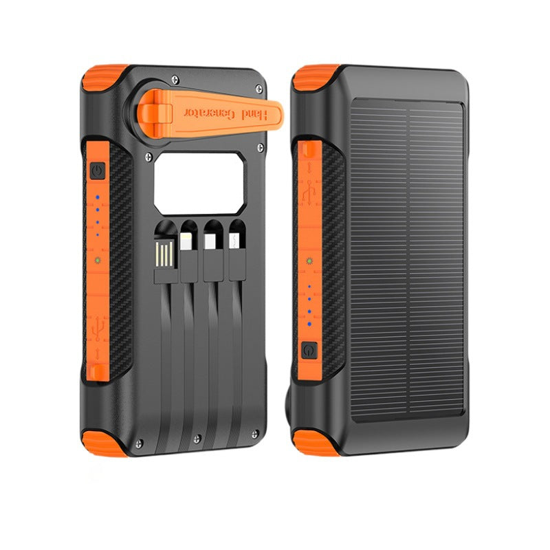 Kannettava Solar Powerbank Pikalatauksella 3