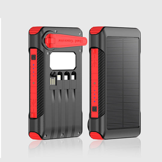 Kannettava Solar Powerbank Pikalatauksella 4