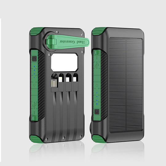Kannettava Solar Powerbank Pikalatauksella 5