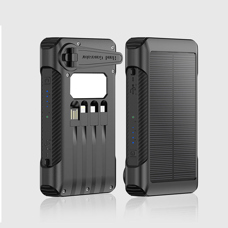 Kannettava Solar Powerbank Pikalatauksella 6