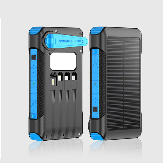 Kannettava Solar Powerbank Pikalatauksella 7