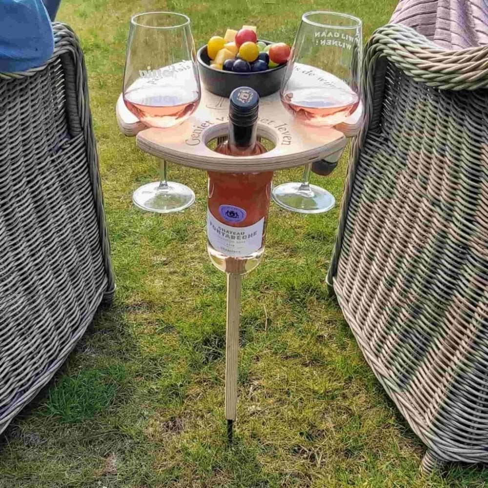 Kannettava Viinipöytä Piknikille 0