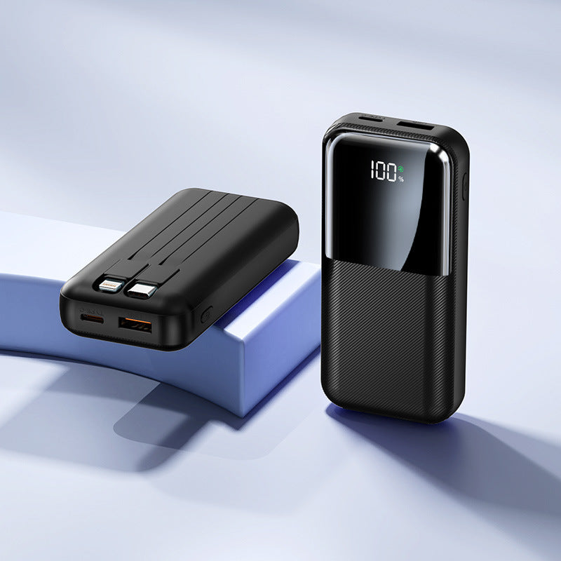 Kannettava Virtapankki Suurella Kapasiteetilla Kaksi USB-lähtöä 0