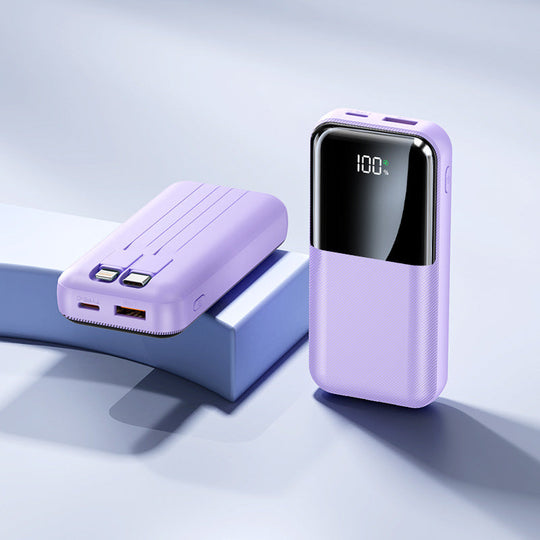 Kannettava Virtapankki Suurella Kapasiteetilla Kaksi USB-lähtöä 3