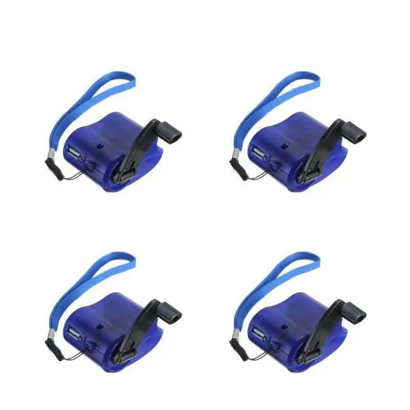 Käsikammen USB Laturi Manuaalinen Kevyt Ulkokäyttöön 10