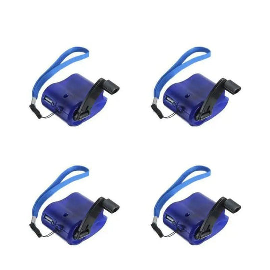 Käsikammen USB Laturi Manuaalinen Kevyt Ulkokäyttöön 10