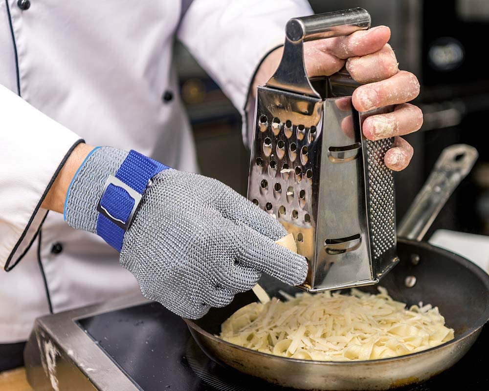 Käsineet Ruostumattomasta Teräksestä Turvalliseen Ruoanlaittoon 2