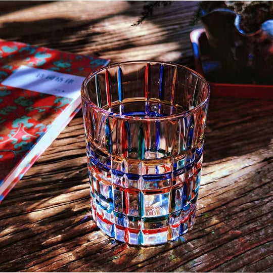 Käsinmaalattu Lasi Norvo Tyylikäs Juomalasi 7