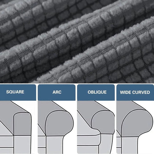 Käsinojan Suojukset 2-osaiset Vedenpitävät Jacquard-kuvioidut 5