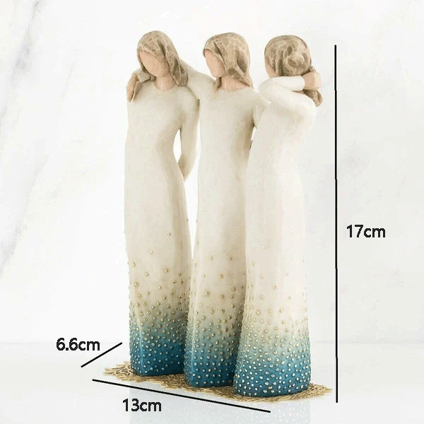 Käsintehty Hartsipatsas Sisarille 4