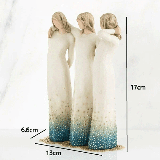 Käsintehty Hartsipatsas Sisarille 4