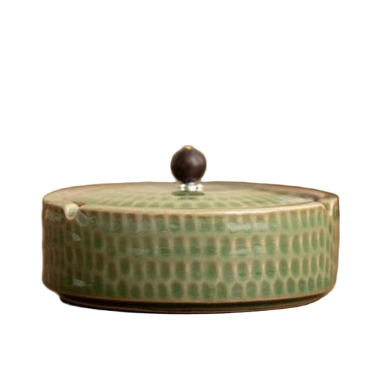 Käsintehty Retro Tuhkakuppi Kannella 7