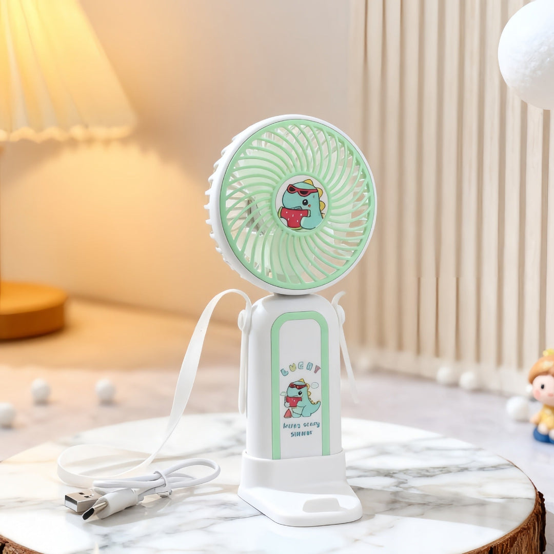 Käsituuletin USB-Ladattava Kompakti Muotoilu Unisex 3