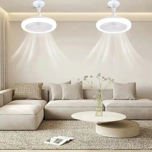 Kattotuuletin LED-valolla ja kaukosäätimellä 6