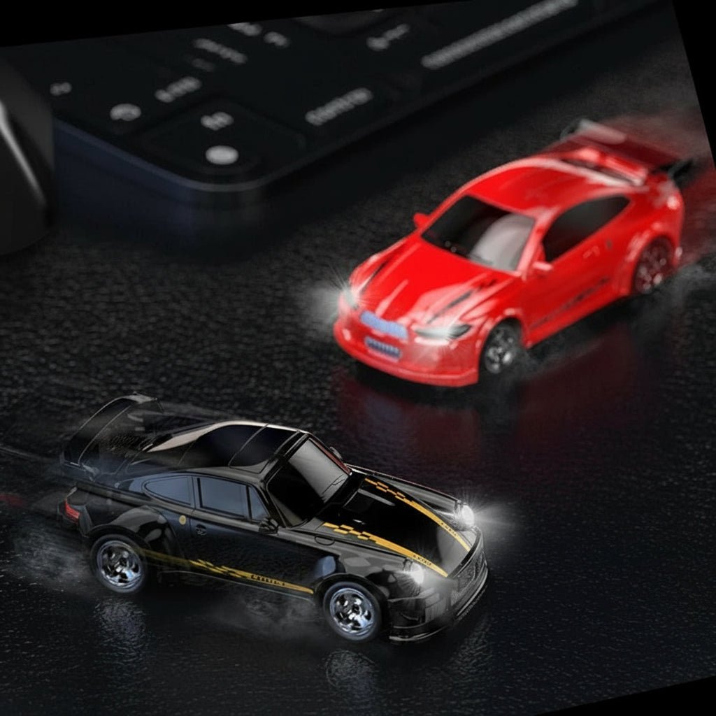 Kauko-ohjattava RC Auto Drift 1:64 Miniatyyri Tarkalla Kaukosäätimellä 6