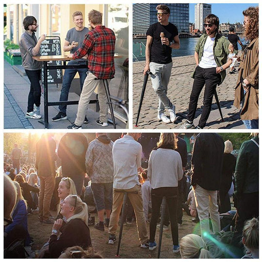 Kävelykeppi ja Kokoontaitettava Tuoli 2