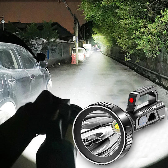 Käytännöllinen Ladattava Taskulamppu Monitoimitoiminnolla 4