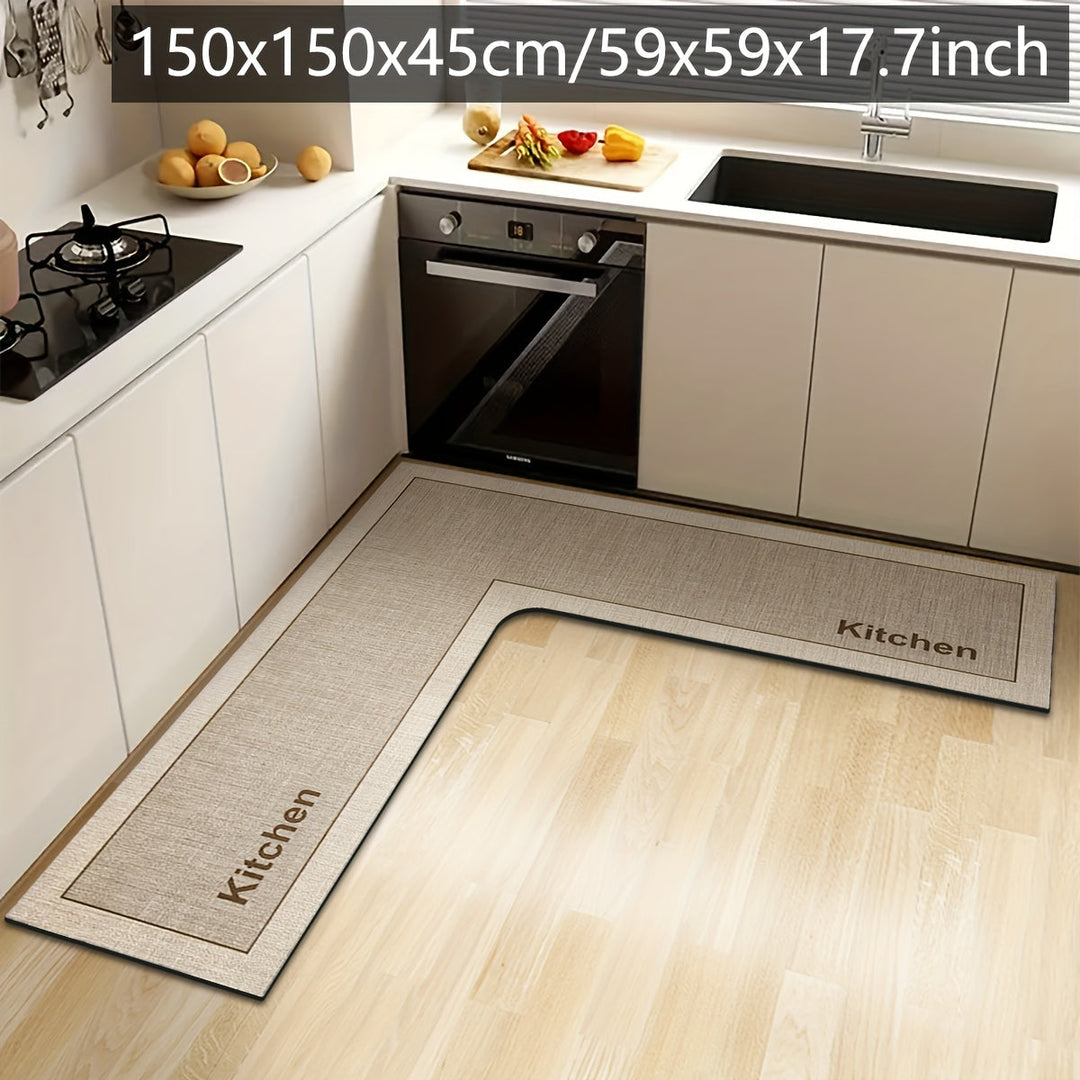 Keittiön L-muotoinen Matto Moderni Design 3