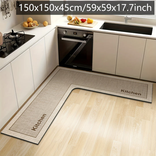 Keittiön L-muotoinen Matto Moderni Design 3