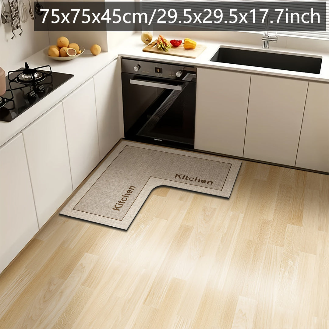 Keittiön L-muotoinen Matto Moderni Design 7