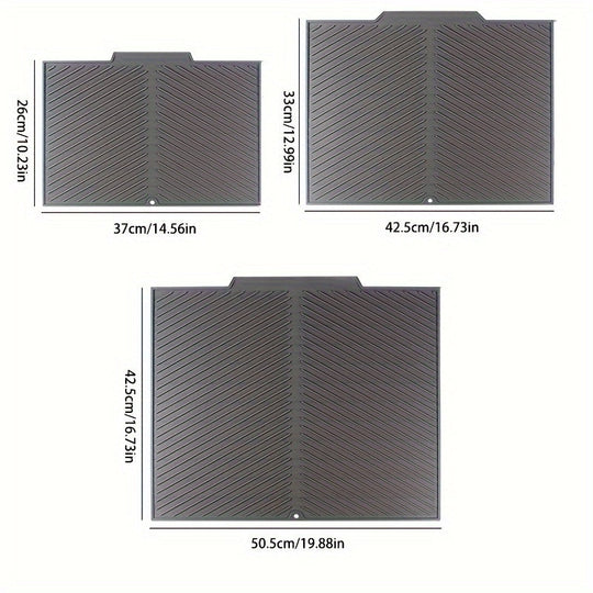 Keittiön Monitoiminen Kuivausmatto Silikonista 5