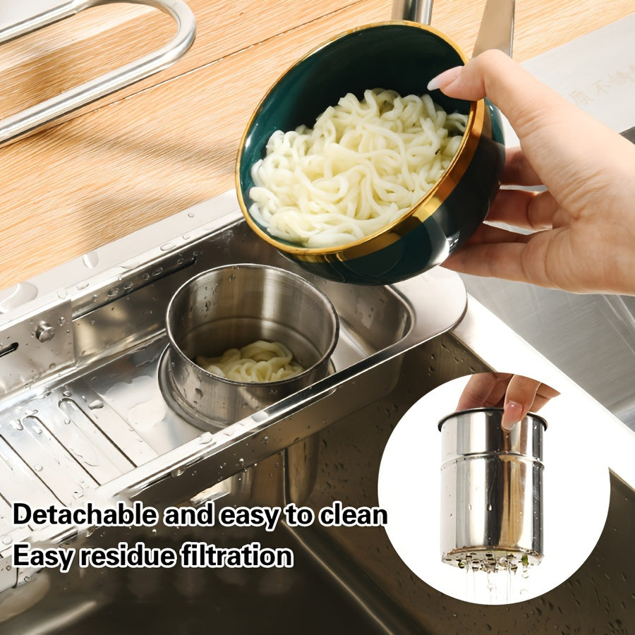 Keittiön Pesuallasjärjestäjä Säädettävä Teräksinen 7