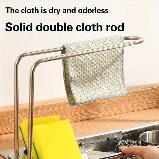 Keittiön Pesuallasjärjestäjä Säädettävä Teräksinen 8