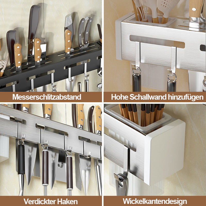 Keittiön Veitsenpidin Seinäteline 7