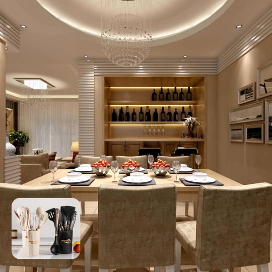 Keittiövälineet Silikoniset Ergonomiset Kahvat Monipuoliseen Ruoanlaittoon 4