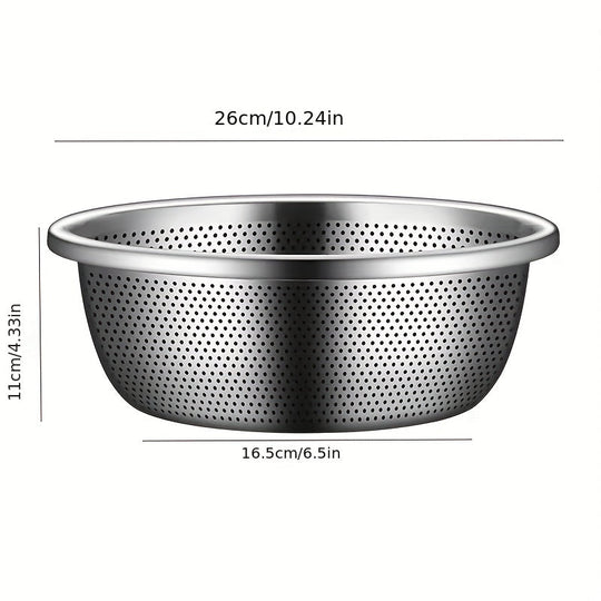 Keittiövälineet: 2 kpl Siivilä ja Sekoituskulho 6
