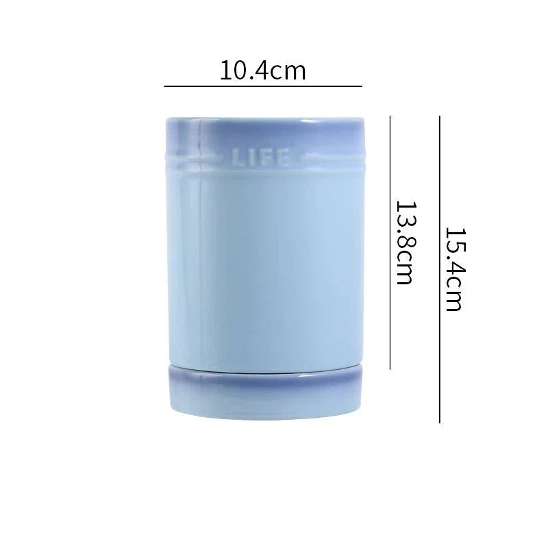 Keittiövälineiden Järjestäjä Keraaminen Värikäs 10