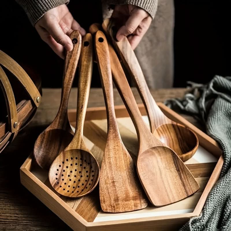 Keittiövälinesarja NordicWood - Tyylikäs ja kestävä 0