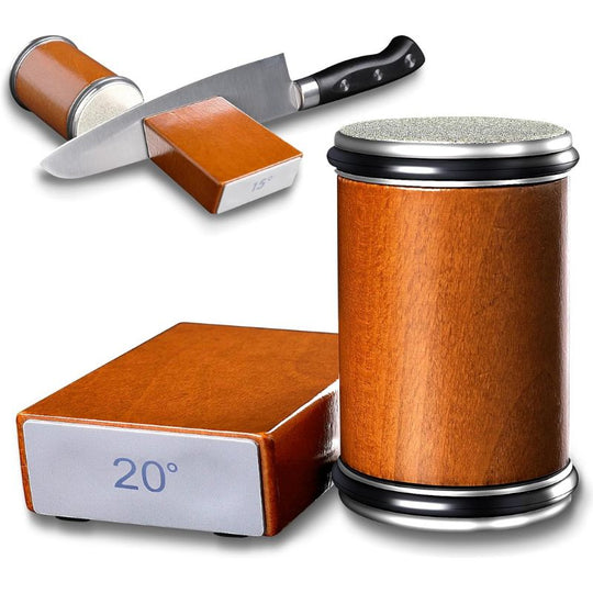 Keittiöveitsen Teroitin Innovatiivisella Pyörivalla Muotoilulla 0