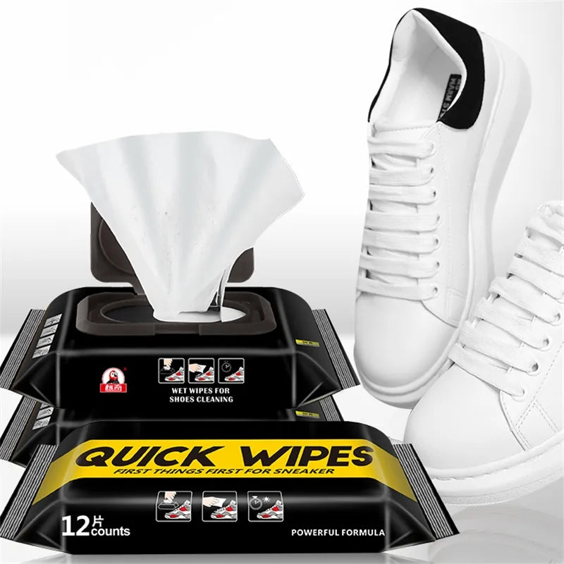 Kengänhoitopyyhkeet QuickWipes Kätevät 80 Kpl 0